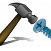 My only tool is a hammer, so that screw must be. . .a hoax!